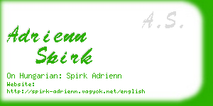 adrienn spirk business card